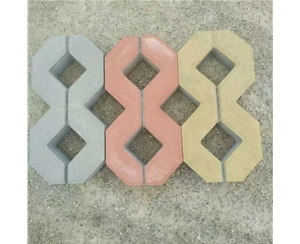八字植草磚